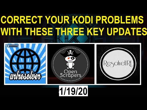 You are currently viewing CORRECT YOUR KODI PROBLEMS WITH THESE THREE KEY UPDATES (1/19/20)